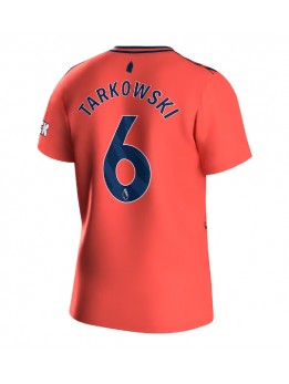 Billige Everton James Tarkowski #6 Bortedrakt 2023-24 Kortermet
